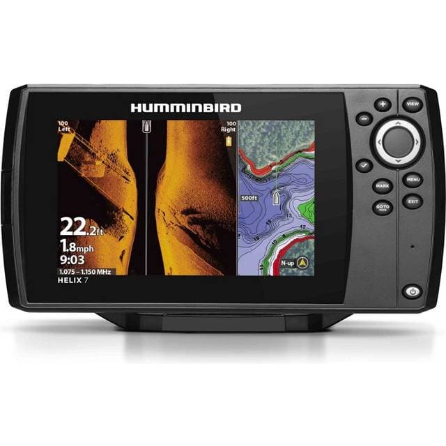 Humminbird Ekkolod Plotter Fiskeri Helix G4 7 Ekolodsgivare