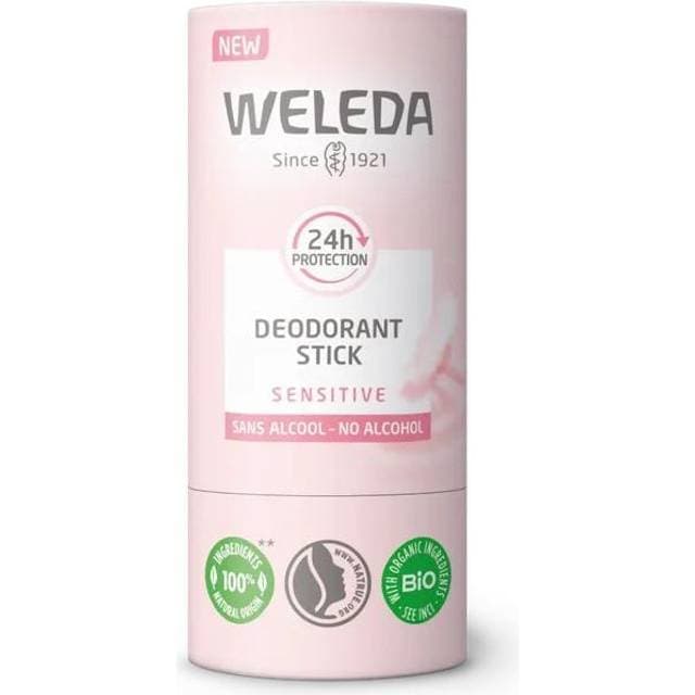 Weleda Deodorant Stick Sensitive 50 gram 50ml 2-pak