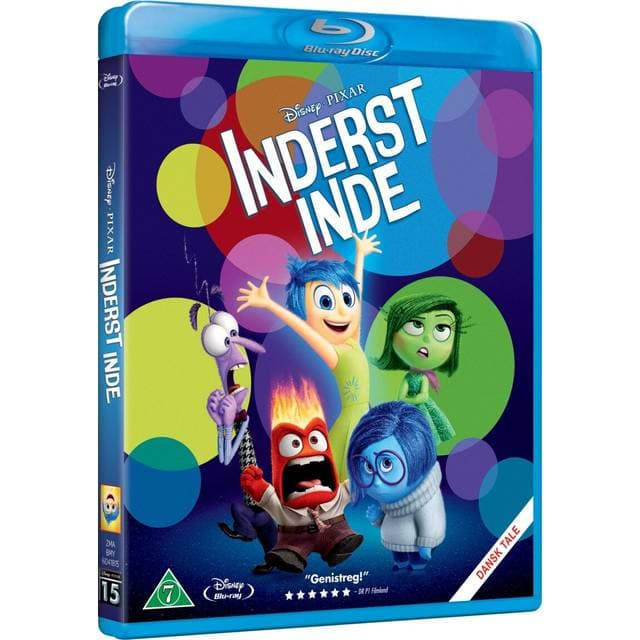 Inderst Inde Disney Pixar Blu-Ray