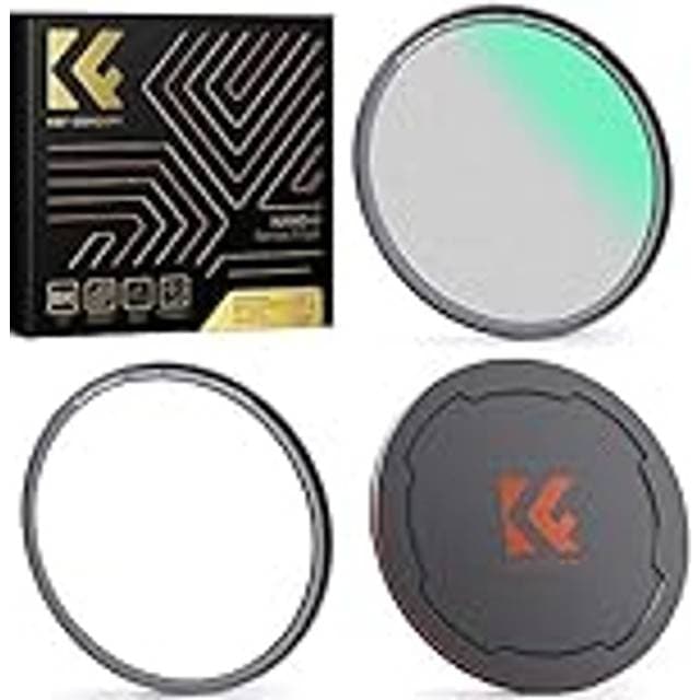 K&F Concept 58mm Magnetic Black Diffusion 1/4 Mist Cinematic Effect Filters with 28 Multi-Layer Coating
