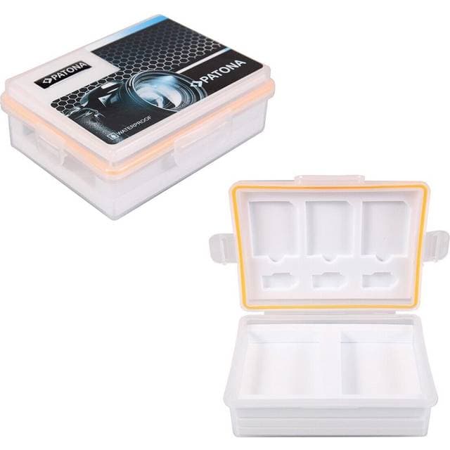 Patona Opbevaringsboks til Batterier og Memory Cards