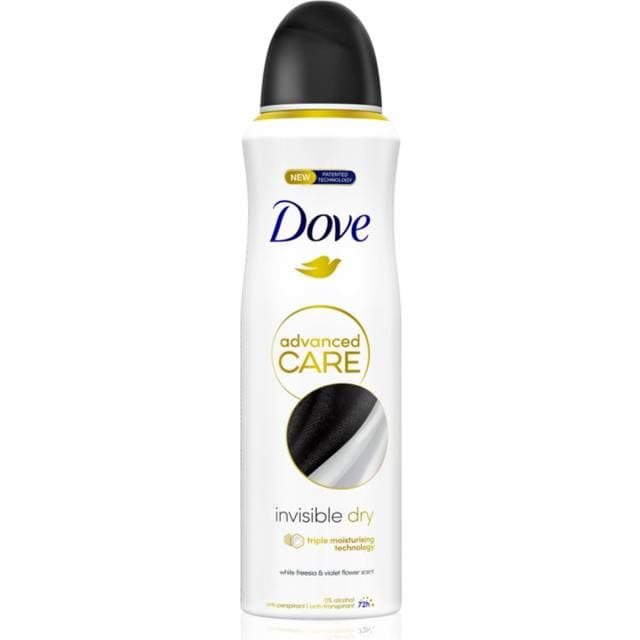 Dove Advanced Care Invisible Dry Antiperspirant Spray Freesia & Violet Flower 200ml