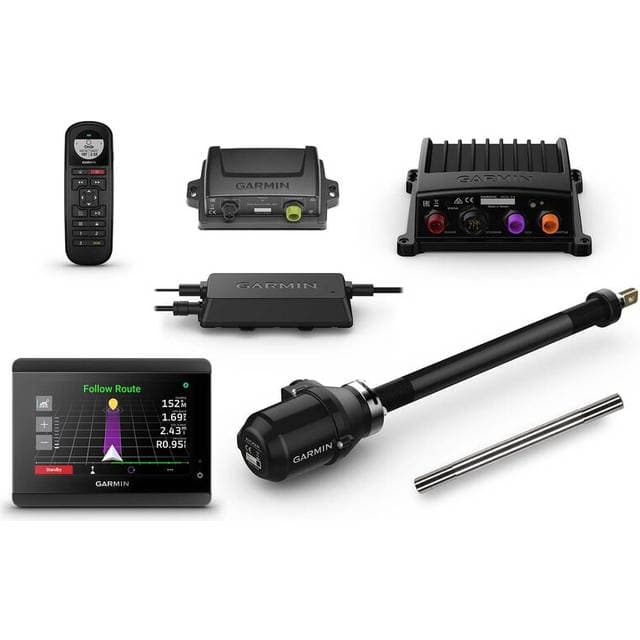 Garmin Reactor 40 autopilot til påhængsmotorer med GHC 50 og Stainless Steel Tilt Tube