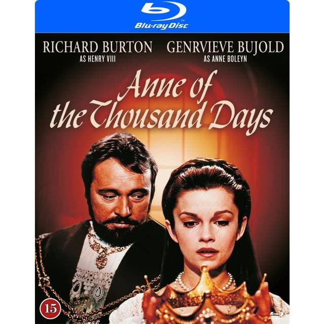 Anne, Dronning I Tusind Dage Anne Of The Thousand Days Blu-Ray