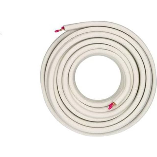 Solar Plus Dobbelt kobberrør 1/4"-3/8" 20M M. kappe 20 meter