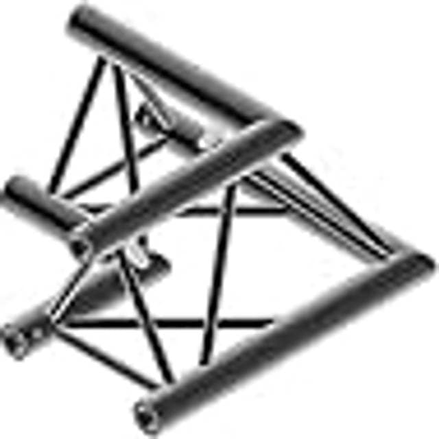 AluTruss TRILOCK S-PAC 21 2-Way Corner 90° black