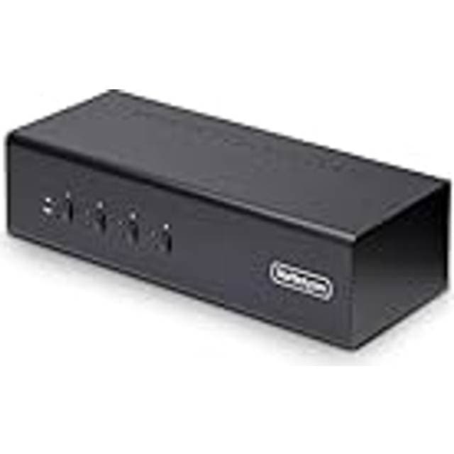 StarTech 4-Port Dual-Monitor DisplayPort KVM Switch P4DD46A2-KVM-Switch