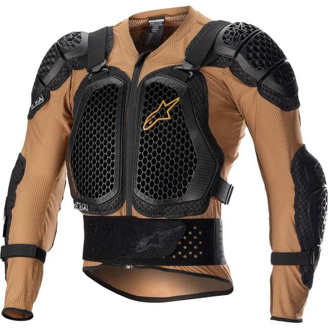 Alpinestars Bionic Action V2 Fuldbrynje - Sand/Sort Tangerine