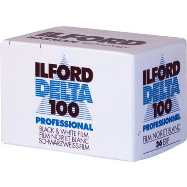 Ilford Delta 100 Professional Black White Film ISO 100 35mm 3 Pack