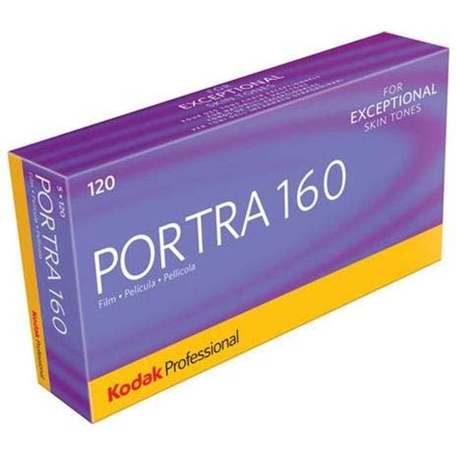 Kodak Portra 160 Color Negative Film ISO 160 120 Pack