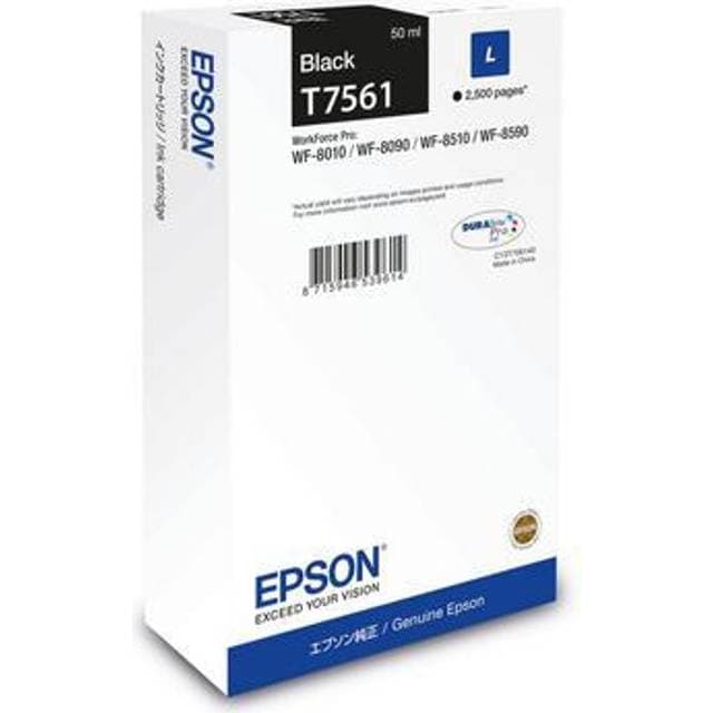 Epson WorkForce Blækpatron Ink Cartridge - Black