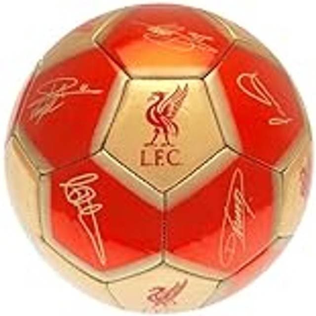 Tottenham Hotspur Liverpool FC Signature Football - Red and Gold