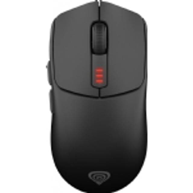 Genesis Gaming Mouse ZIRCON 500/Gaming/Optisk/10.000DPI/Trådløs USB Bluetooth/Sort