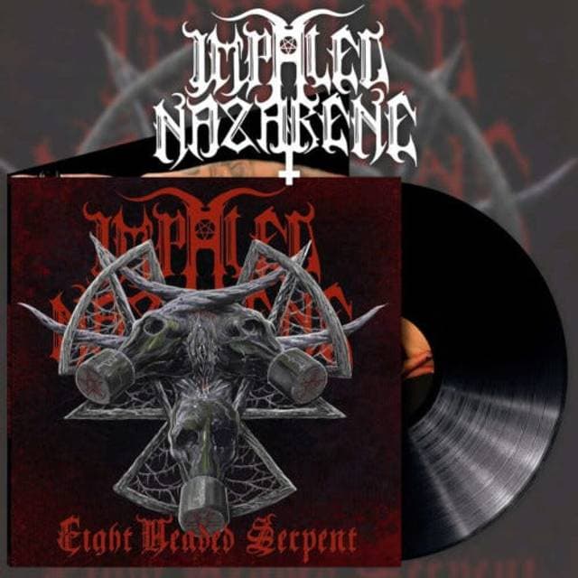 Eight Headed Serpent Black LP Impaled Nazarene (Vinyl)