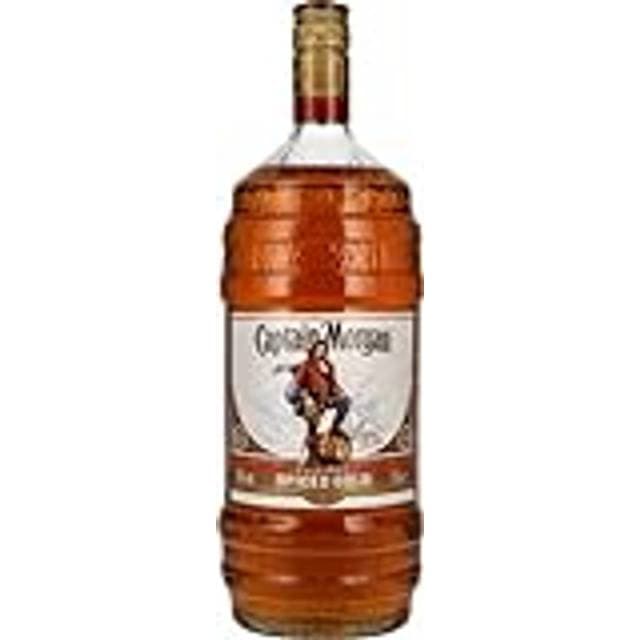 Captain Morgan Original Spiced Gold Blended Rum Karibischer Geschmack aus italienischen Gefilden 35% vol 1500ml Einzelflasche
