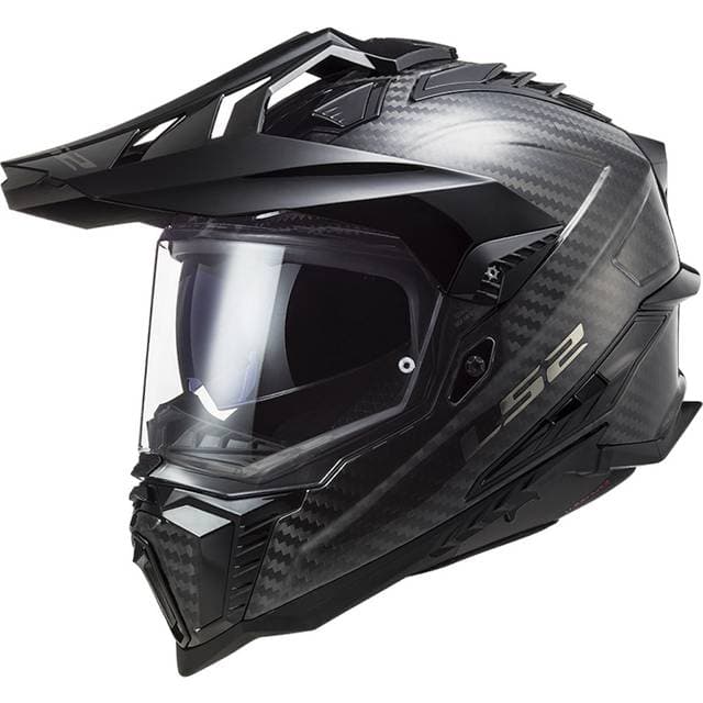 LS2 MX701 EXPLORER C SOLID CARBON XL Herre