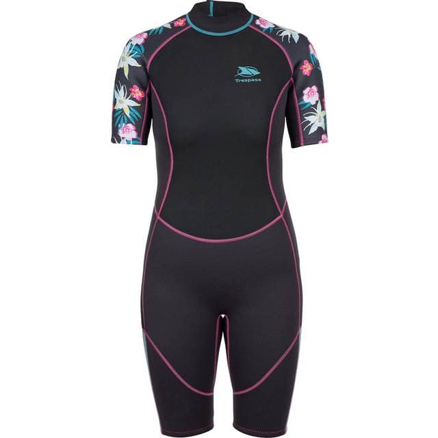 Trespass Sonar Female 3mm Short Wetsuit Dark Grey L