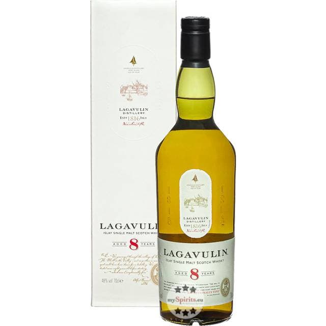 Lagavulin Single Malt Scotch Whisky 8 år På lager i butik