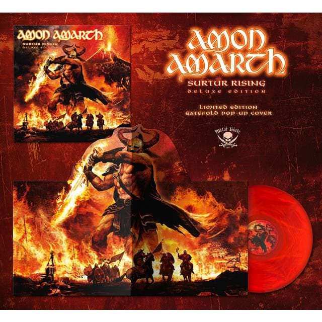Amon Amarth LP Surtur rising Unisex farvet Standard (Vinyl)