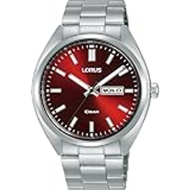 Lorus Sports Herreur Stål Rød Skive 10bar 41mm