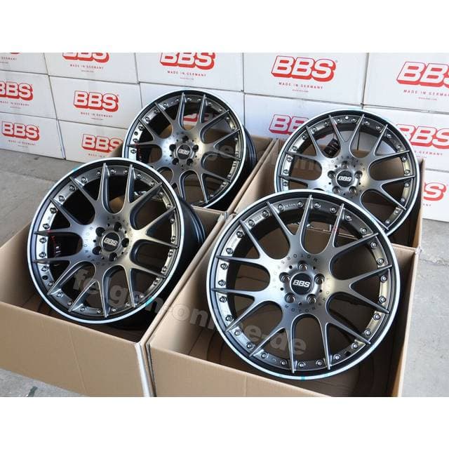BBS CH-RII 10x22 5x130 ET45 NAV71.6 Platinum Black