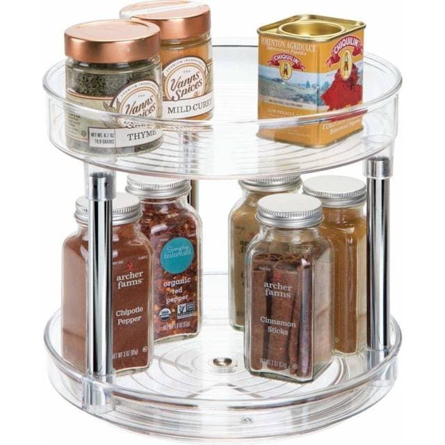 iDESIGN 56600 Roterbar krydderihylde med 2 niveauer