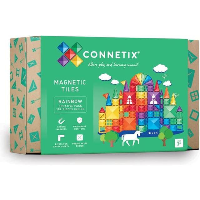 CONNETIX Rainbow Creative Pack Magnetsæt 102 dele
