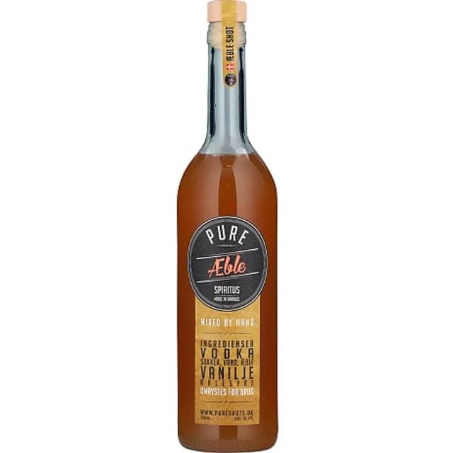 Pure Shots m. æble På lager i et varehus 70 cl