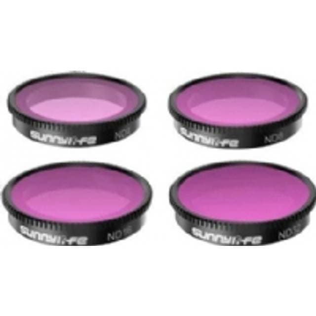 Sunnylife 4 filtre ND4 ND8 ND16 ND32 til Insta360 GO 3/2