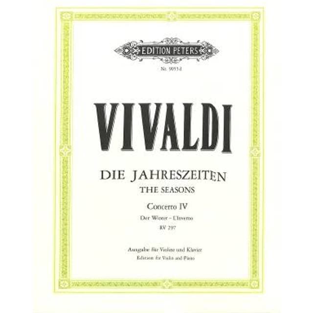 Violin Concerto in F Minor Op. 8 No. 4 Winter (CD)