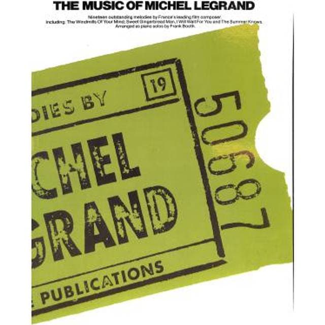 The Music Of Michel Legrand (Bog Book Engelsk) (CD)