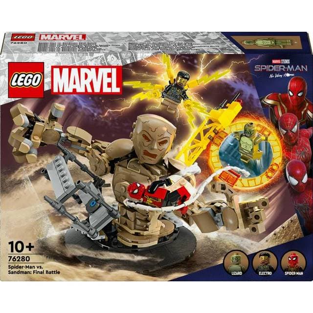 LEGO Marvel Spider Man vs Sandman Final Battle 76280
