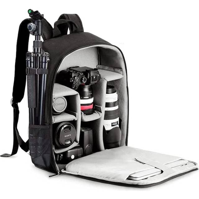 Caden Camera Backpack Bag Laptop Compartment 15.6