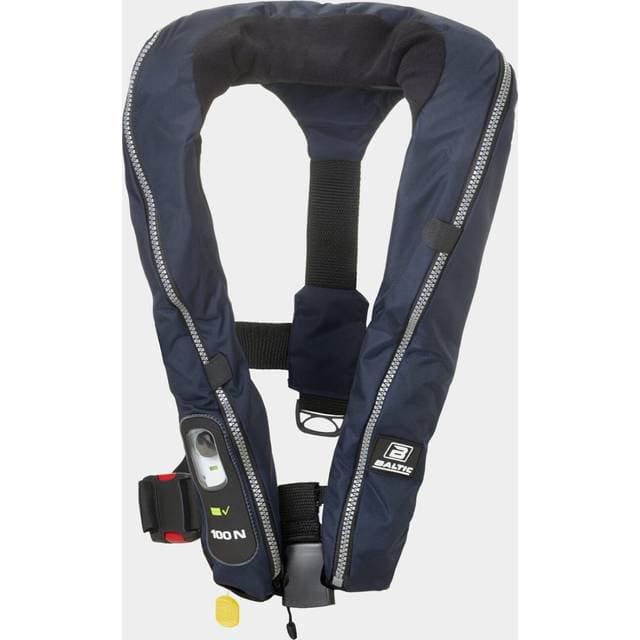 Baltic Oppustelig redningsvest Compact 100N, manuel, marine CO2-patron gram, kg