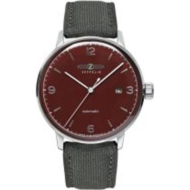 Zeppelin 80644N Hindenburg Rød Læder Ø40 mm