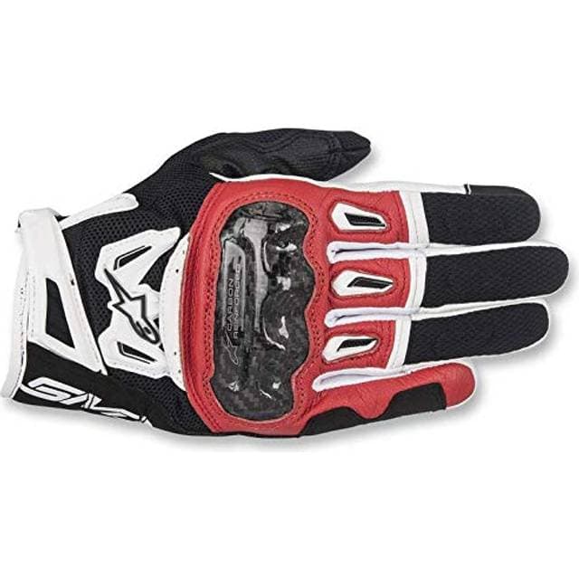 Alpinestars SMX-2 Air Carbon Handsker - Sort/Rød/Hvid