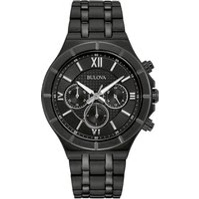 Bulova Classic Exclusive 98A242 Sort Kvarts Herreur