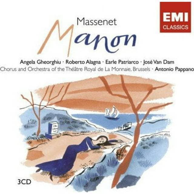 Pappano Gheorghiu Alagna Massenet Manon (Limited Edition) (CD)