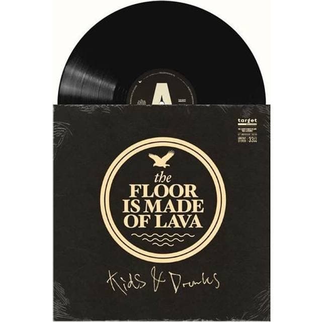 Kids & Drunks 2022 Black The Floor is Made of Lava (Vinyl)