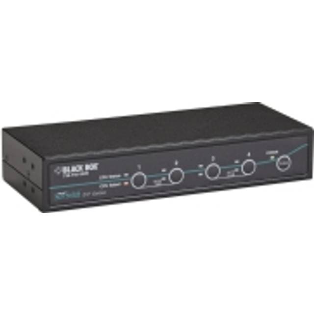 Black Box ServSwitch KVM switch 4 x KVM ports 4 lokalbrugere desktop