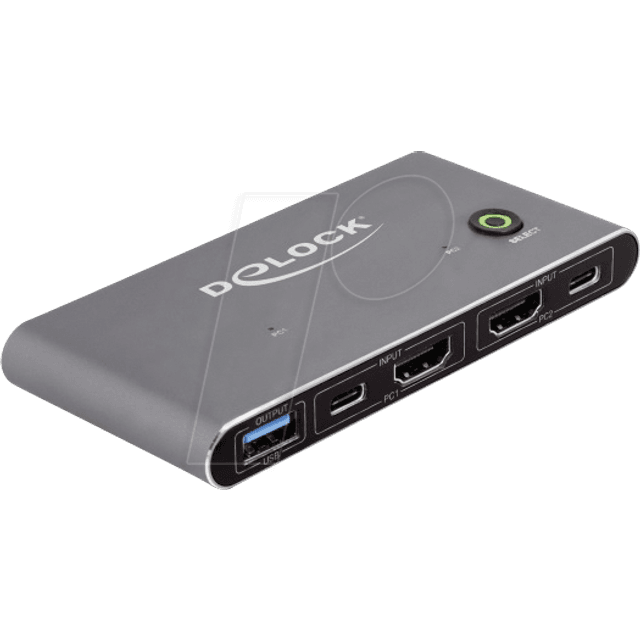 DeLock 18647 8K Ultra HD Anthracit