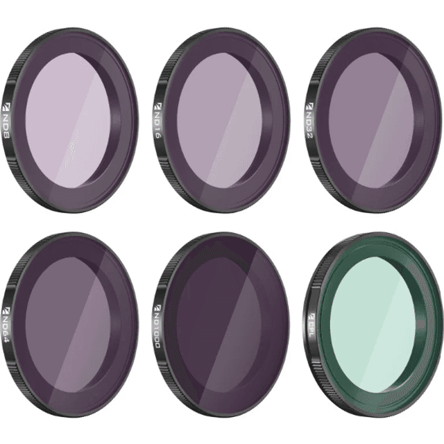 Freewell ND-filter sæt til Osmo Action 4 6 pack