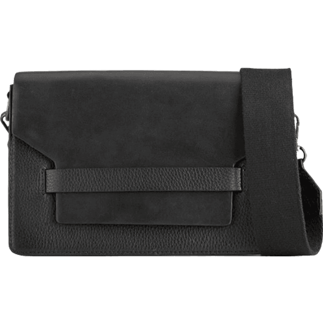 Markberg Arabella Grain Mix Crossbody Bag - Black