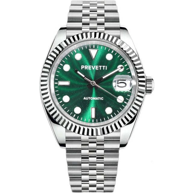 Prevetti Traditions Automatic Sunburst Jubilee PR3104 Grøn automatik