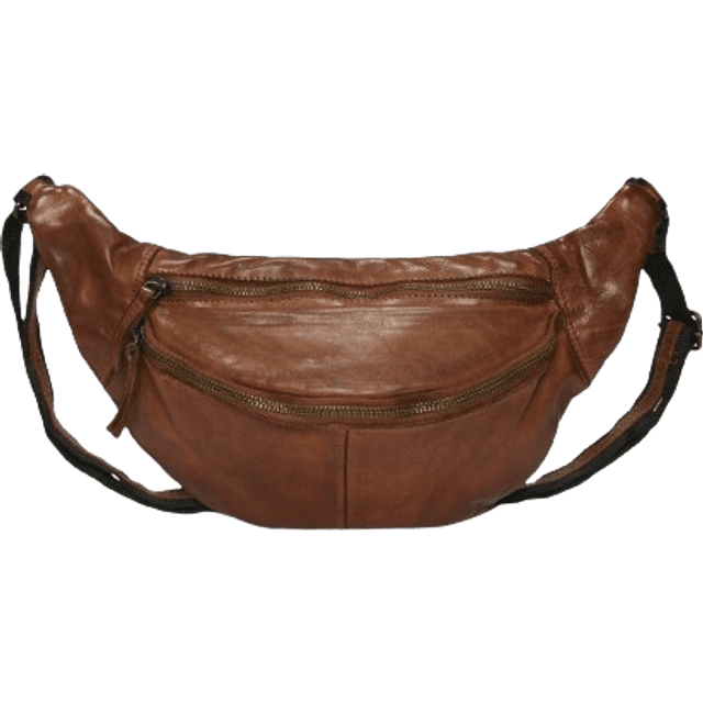 Pia Ries Spacious Belt Bag - Cognac