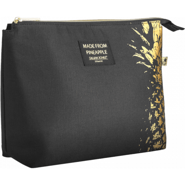 Gillian Jones Pineapple Cosmetic Bag - Black