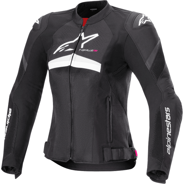 Alpinestars MC-Jakke Stella T-GP Plus R V4 Airflow Dame, Sort/Hvid Dame