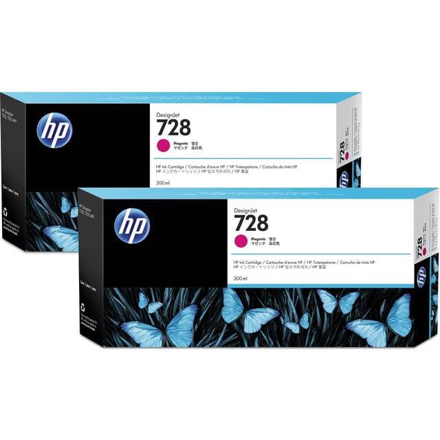 HP DesignJet Ink Cartridge Blækpatron Original Højt - Magenta