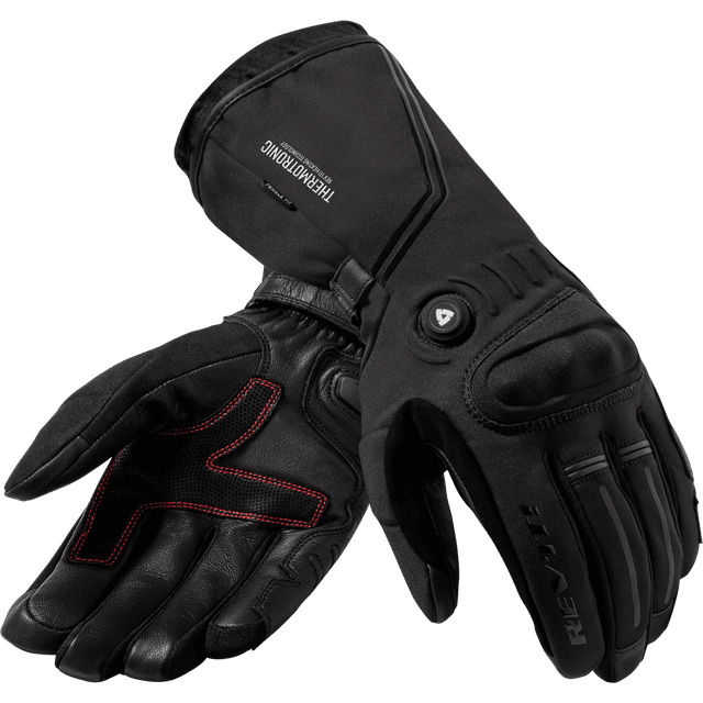 Rev'it! MC-Handsker Liberty H2O Heated Dame, Sort Dame