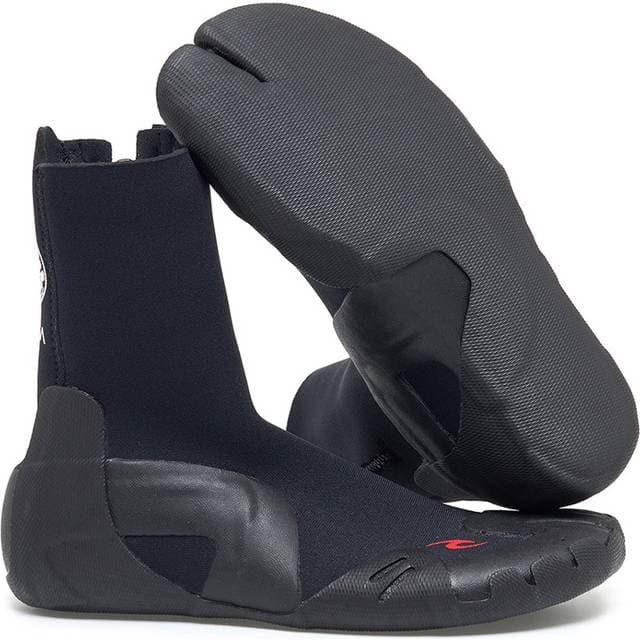 Rip Curl Omega 3mm Split Toe Zip Neopren Støvler Black